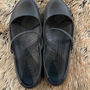 Croc MaryJane style Black Size 11W